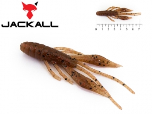 Силикон Jackall Waver Shrimp 2.8" Ebimiso Red Flake
